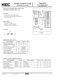 Datasheet U5A4CI manufacturer KEC